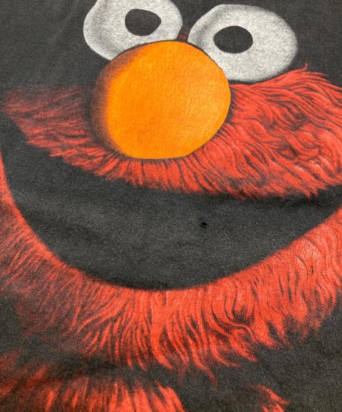 DELTA（デルタ）DELTA (デルタ) 90s ELMO Shadow プリントTシャツ ブラック サイズ:SIZE XL(肩幅59/身幅57/着丈72)の古着・服飾アイテム