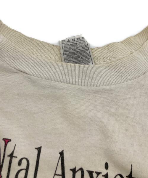 FRUIT OF THE LOOM（フルーツオブザルーム）FRUIT OF THE LOOM (フルーツオブザルーム) メーセージプリントTシャツ ホワイト サイズ:Lの古着・服飾アイテム