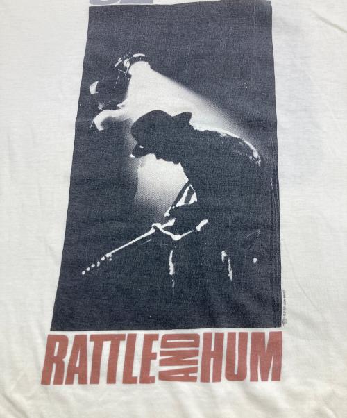 USED（ユーズド）USED (ユーズド) 90s-U2 バンドプリントTシャツ ホワイト サイズ:不明の古着・服飾アイテム