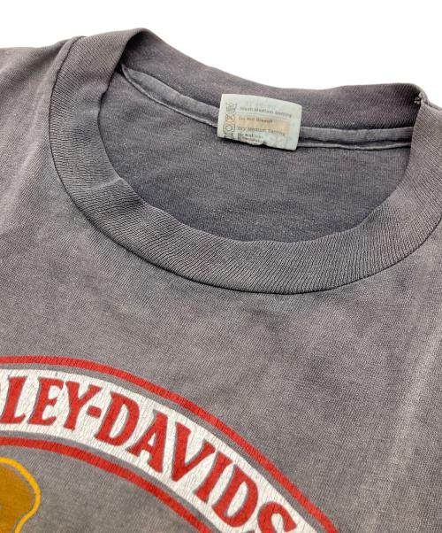 HARLEY-DAVIDSON（ハーレーダビッドソン）HARLEY-DAVIDSON (ハーレーダビッドソン) 80s-イーグルプリントTシャツ グレー サイズ:	SIZE XLの古着・服飾アイテム