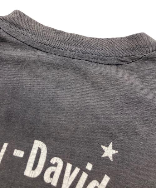 HARLEY-DAVIDSON（ハーレーダビッドソン）HARLEY-DAVIDSON (ハーレーダビッドソン) 80s-イーグルプリントTシャツ グレー サイズ:	SIZE XLの古着・服飾アイテム