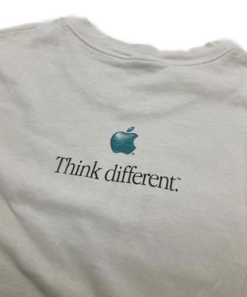 Hanes（ヘインズ）Hanes (ヘインズ) apple  I mac  企業プリントTシャツ ホワイト サイズ:	SIZE XLの古着・服飾アイテム