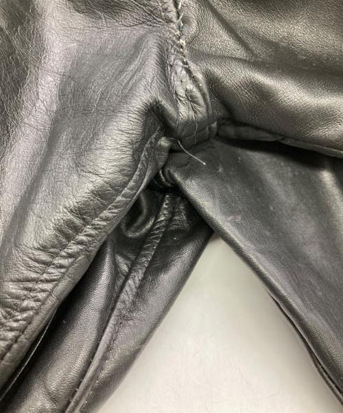British Cycle Leathers（ブリティッシュサイクルレザーズ）British Cycle Leathers (ブリティッシュサイクルレザーズ) 70sライダースジャケット ブラック サイズ:不明の古着・服飾アイテム