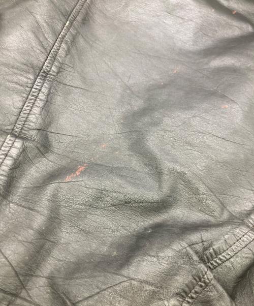 British Cycle Leathers（ブリティッシュサイクルレザーズ）British Cycle Leathers (ブリティッシュサイクルレザーズ) 70sライダースジャケット ブラック サイズ:不明の古着・服飾アイテム