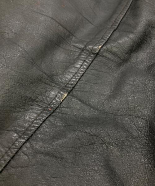 British Cycle Leathers（ブリティッシュサイクルレザーズ）British Cycle Leathers (ブリティッシュサイクルレザーズ) 70sライダースジャケット ブラック サイズ:不明の古着・服飾アイテム
