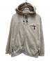 stussy（ステューシー）の古着「90sハイネックジップパーカー」｜グレー