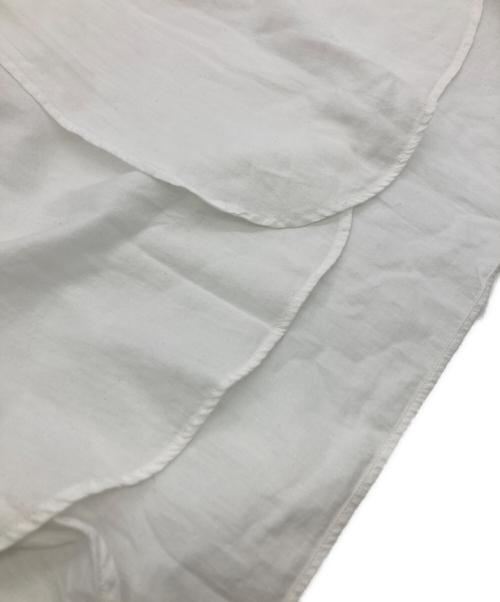 Needles（ニードルズ）Needles (ニードルズ) ascot collar edw gather shirts ホワイト サイズ:XSの古着・服飾アイテム