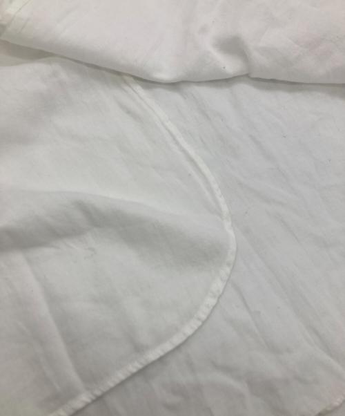 Needles（ニードルズ）Needles (ニードルズ) ascot collar edw gather shirts ホワイト サイズ:XSの古着・服飾アイテム