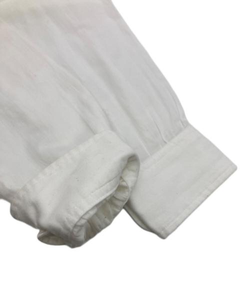 Needles（ニードルズ）Needles (ニードルズ) ascot collar edw gather shirts ホワイト サイズ:XSの古着・服飾アイテム