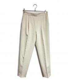 BALLSEY（ボールジィ）の古着「ドライダブルクロス フロントタックテーパードパンツ/Dry Double-Cloth Front-Tuck Tapered Pants」｜ホワイト