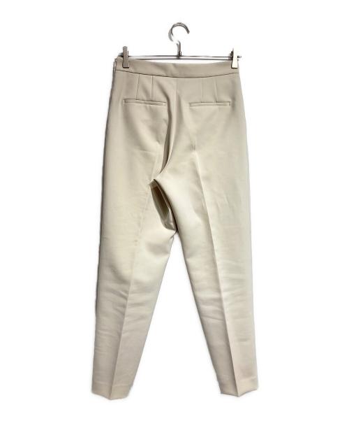 BALLSEY（ボールジィ）BALLSEY (ボールジィ) ドライダブルクロス フロントタックテーパードパンツ/Dry Double-Cloth Front-Tuck Tapered Pants ホワイト サイズ:36の古着・服飾アイテム