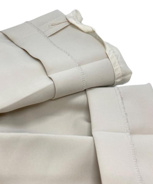 BALLSEY（ボールジィ）BALLSEY (ボールジィ) ドライダブルクロス フロントタックテーパードパンツ/Dry Double-Cloth Front-Tuck Tapered Pants ホワイト サイズ:36の古着・服飾アイテム