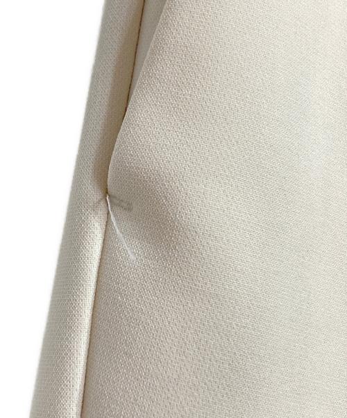 BALLSEY（ボールジィ）BALLSEY (ボールジィ) ドライダブルクロス フロントタックテーパードパンツ/Dry Double-Cloth Front-Tuck Tapered Pants ホワイト サイズ:36の古着・服飾アイテム