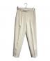 BALLSEY（ボールジィ）の古着「ドライダブルクロス フロントタックテーパードパンツ/Dry Double-Cloth Front-Tuck Tapered Pants」｜ホワイト