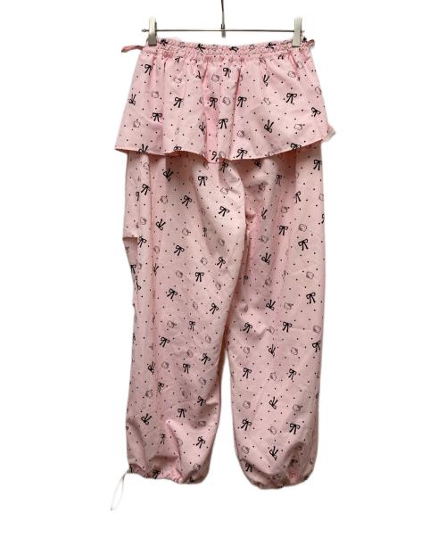 Candy Stripper（キャンディーストリッパー）Candy Stripper (キャンディーストリッパー) DOT WRAP PANTS ピンク サイズ:Freeの古着・服飾アイテム
