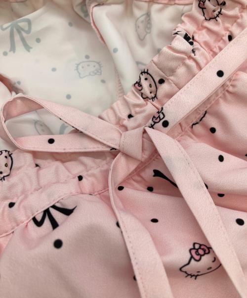 Candy Stripper（キャンディーストリッパー）Candy Stripper (キャンディーストリッパー) DOT WRAP PANTS ピンク サイズ:Freeの古着・服飾アイテム