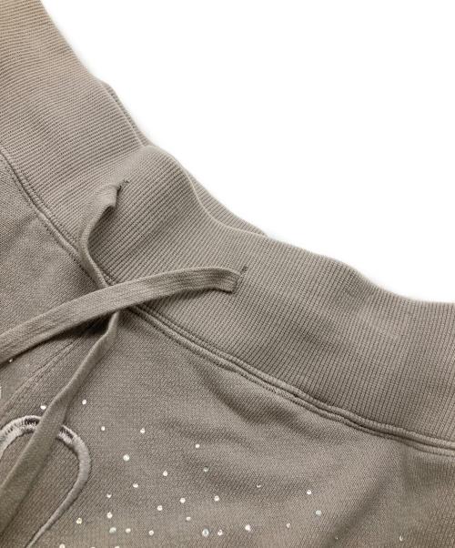 GALFY（ガルフィー）GALFY (ガルフィー) ファイヤーピカピカスウェットパンツ ベージュ サイズ:Lの古着・服飾アイテム