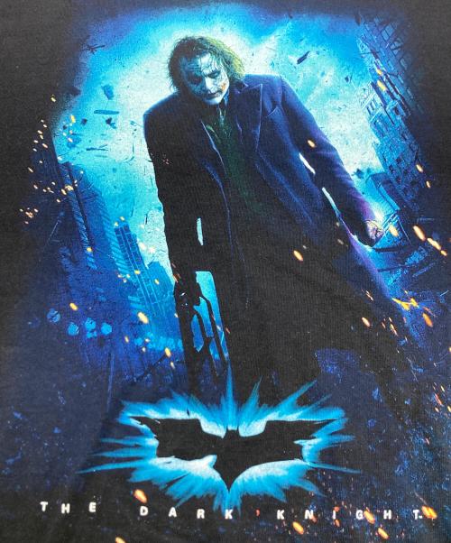 THE DARK KNIGHT（ダークナイト）THE DARK KNIGHT (ダークナイト) 00s JOKER プリントTシャツ ブラック サイズ:Lの古着・服飾アイテム