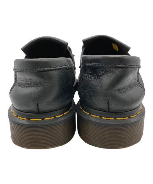 Dr.Martens（ドクターマーチン）Dr.Martens (ドクターマーチン) エイドリアン ハラコタッセルローファー ブラック サイズ:SIZE UK7(26cm)の古着・服飾アイテム