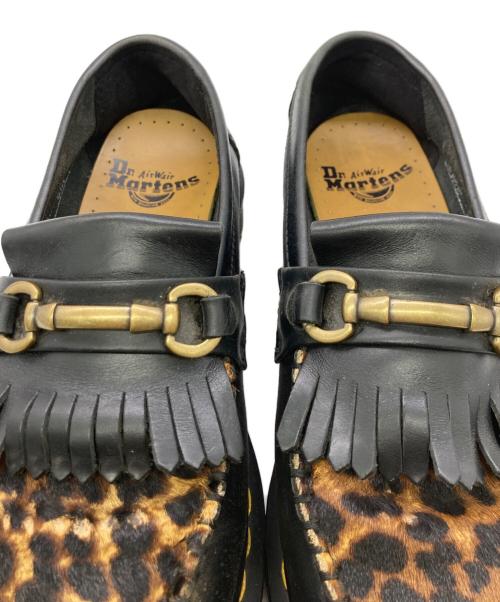 Dr.Martens（ドクターマーチン）Dr.Martens (ドクターマーチン) エイドリアン ハラコタッセルローファー ブラック サイズ:SIZE UK7(26cm)の古着・服飾アイテム