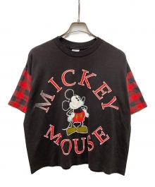 MICKEY&CO（ミッキーアンドカンパニー）の古着「キャラクターTシャツ」｜ブラック
