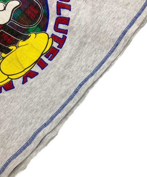 MICKEY&CO（ミッキーアンドカンパニー）MICKEY＆CO (ミッキーアンドカンパニー) キャラクターTシャツ グレー サイズ:Mの古着・服飾アイテム