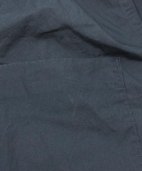 Graphpaper（グラフペーパー）Graphpaper (グラフペーパー) Broad Oversized S/S Regular Collar Shirt/ブロード オーバーサイズ 半袖レギュラーカラーシャツ ネイビー サイズ:Freeの古着・服飾アイテム