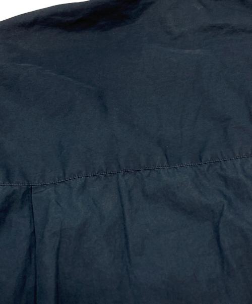 Graphpaper（グラフペーパー）Graphpaper (グラフペーパー) Broad Oversized S/S Regular Collar Shirt/ブロード オーバーサイズ 半袖レギュラーカラーシャツ ネイビー サイズ:Freeの古着・服飾アイテム
