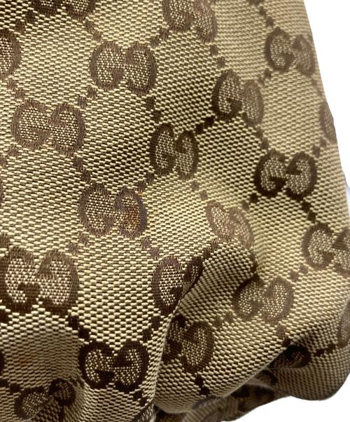 GUCCI（グッチ）GUCCI (グッチ) アビー GGキャンバスワンショルダーバッグ ベージュの古着・服飾アイテム