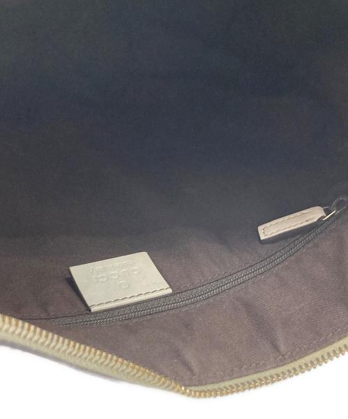 GUCCI（グッチ）GUCCI (グッチ) アビー GGキャンバスワンショルダーバッグ ベージュの古着・服飾アイテム