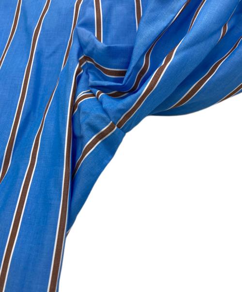 Adam et Rope（アダム エ ロペ）Adam et Rope (アダム エ ロペ) ストライプパンツ ブルー サイズ:38の古着・服飾アイテム