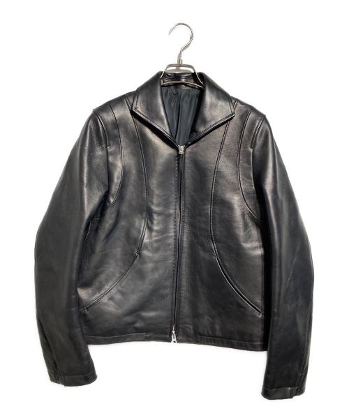 Call（コール）Call (コール) Swithing Leather Jacket ブラック サイズ:1の古着・服飾アイテム