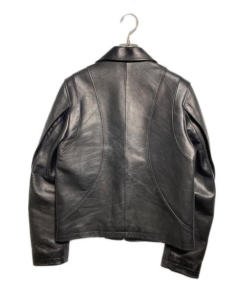 Call（コール）Call (コール) Swithing Leather Jacket ブラック サイズ:1の古着・服飾アイテム