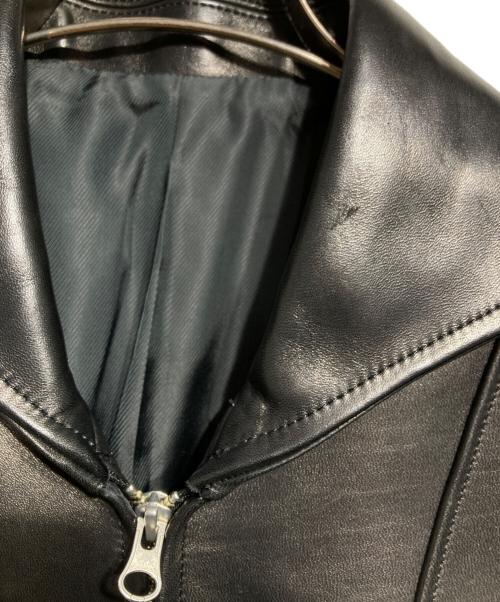Call（コール）Call (コール) Swithing Leather Jacket ブラック サイズ:1の古着・服飾アイテム