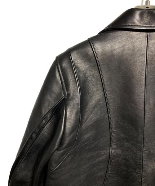 Call（コール）Call (コール) Swithing Leather Jacket ブラック サイズ:1の古着・服飾アイテム