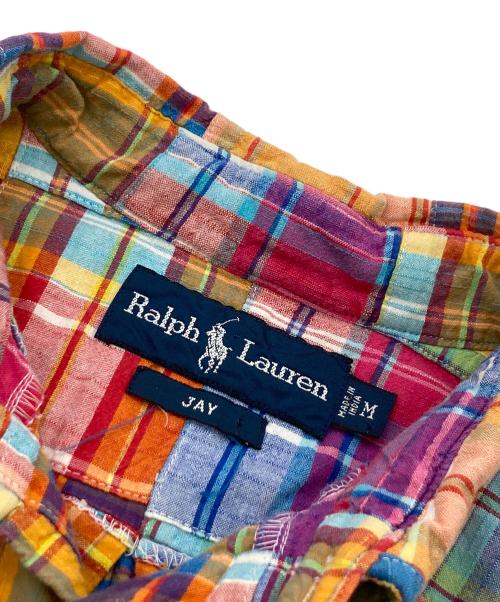 RALPH LAUREN（ラルフローレン）RALPH LAUREN (ラルフローレン) マドラスチェックプルオーバーシャツ マルチカラー サイズ:	SIZE Mの古着・服飾アイテム