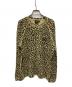 stussy（ステューシー）の古着「Leopard Thermal Long Sleeve」｜イエロー