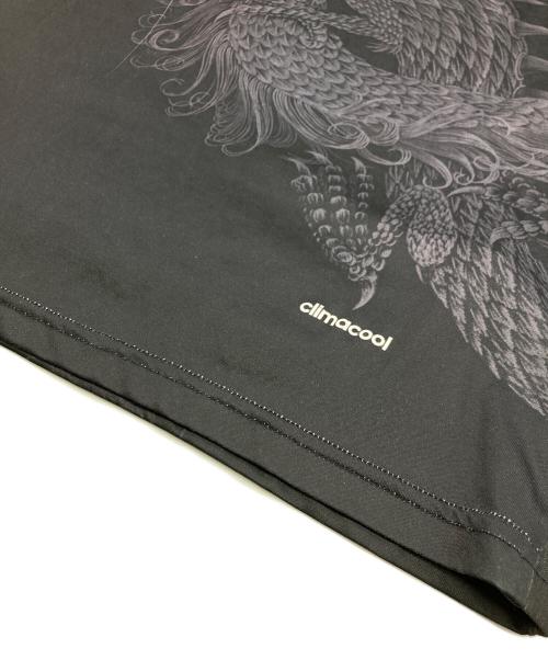 adidas（アディダス）adidas (アディダス) YOHJI YAMAMOTO (ヨウジヤマモト) ゲームシャツ ブラック サイズ:	SIZE 0の古着・服飾アイテム
