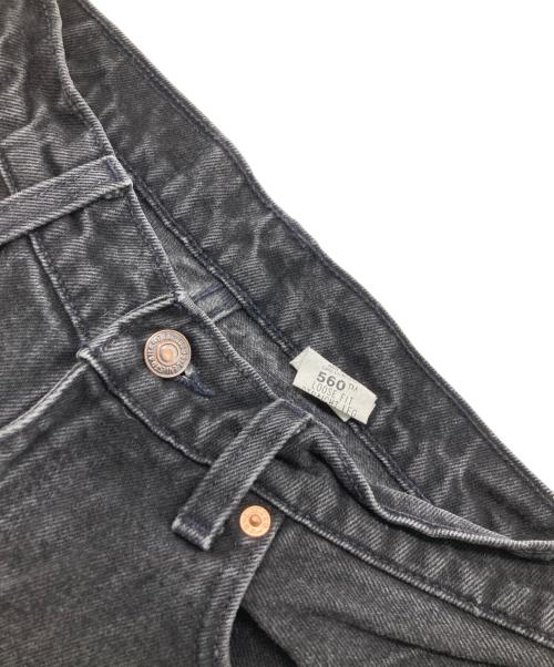 LEVI'S（リーバイス）LEVI'S (リーバイス) 90s 560ブラックデニムパンツ ブラック サイズ:9の古着・服飾アイテム