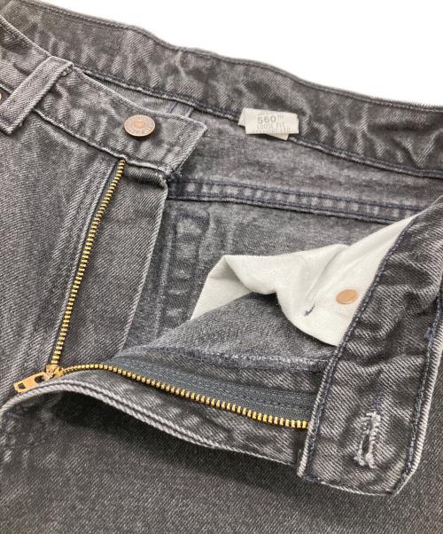 LEVI'S（リーバイス）LEVI'S (リーバイス) 90s 560ブラックデニムパンツ ブラック サイズ:9の古着・服飾アイテム