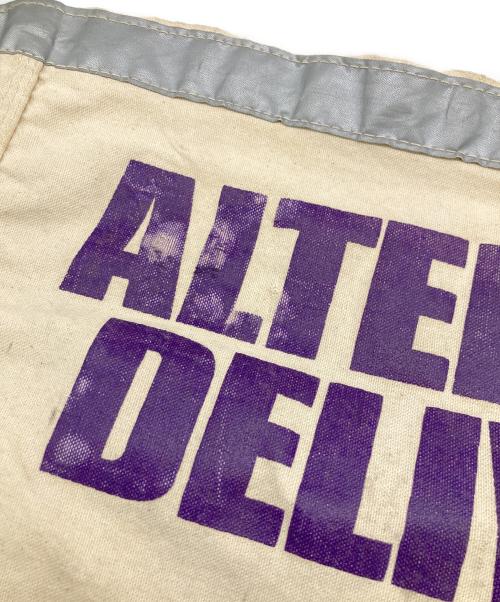 USED（ユーズド）USED (ユーズド) ALTERNATE DELIVERY ニュースペーパーバッグ ベージュの古着・服飾アイテム