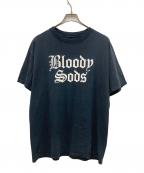 USEDユーズド）の古着「Bloody Sods バンドプリントTシャツ」｜ブラック