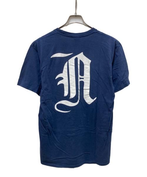 Noah（ノア）Noah (ノア) gothic N T-shirt/ゴシックNＴシャツ ネイビー サイズ:Mの古着・服飾アイテム