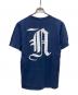 Noah (ノア) gothic N T-shirt/ゴシックNＴシャツ ネイビー サイズ:M：7000円