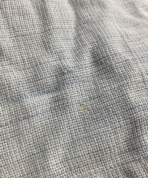 MONTE CARLO（モンテカルロ）monte carlo (モンテカルロ) ガーゼシャツ ブルー サイズ:XLの古着・服飾アイテム