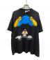 mickey&co（ミッキーアンドカンパニー）の古着「キャラクターTシャツ」｜ブラック