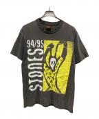 BROCKUMブロッカム）の古着「90sROLLING STONES バンドTシャツ」｜ブラック