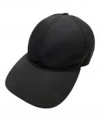 PRADAプラダ）の古着「Re-Nylon ベースボールキャップ/Base Ball Cap」｜ブラック