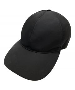 BALENCIAGA デストロイ加工 ピアッシング キャップ ブラック L 中古・古着通販】BALENCIAGA (バレンシアガ) Destroyed Piercing BB