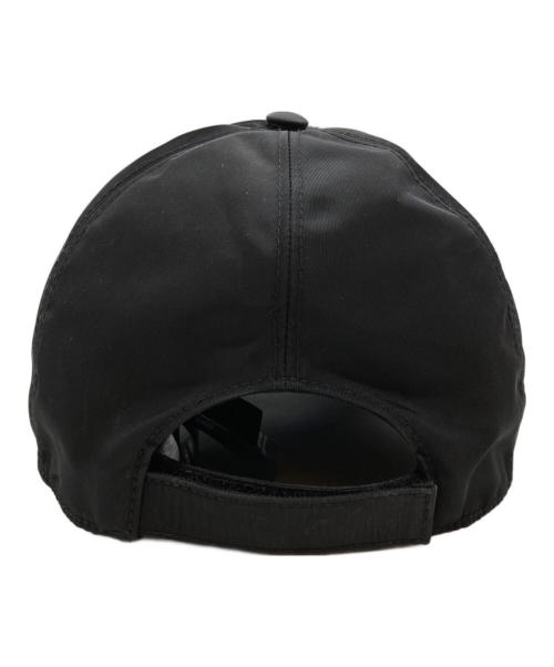 PRADA（プラダ）PRADA (プラダ) Re-Nylon ベースボールキャップ/Base Ball Cap ブラック サイズ:Mの古着・服飾アイテム